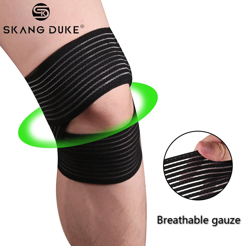 Эластичные Спортивные наколенники 1 шт. для тренировок в тренажерном зале