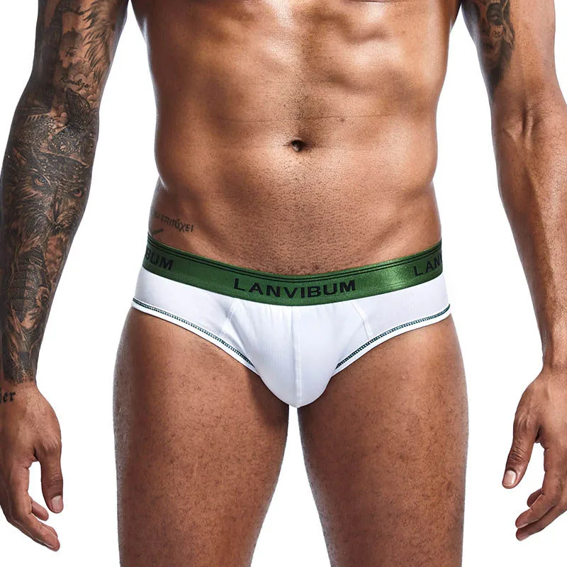 Сексуальное нижнее белье мужские трусы сuecas бикини Слип Homme Короткие U выпуклая