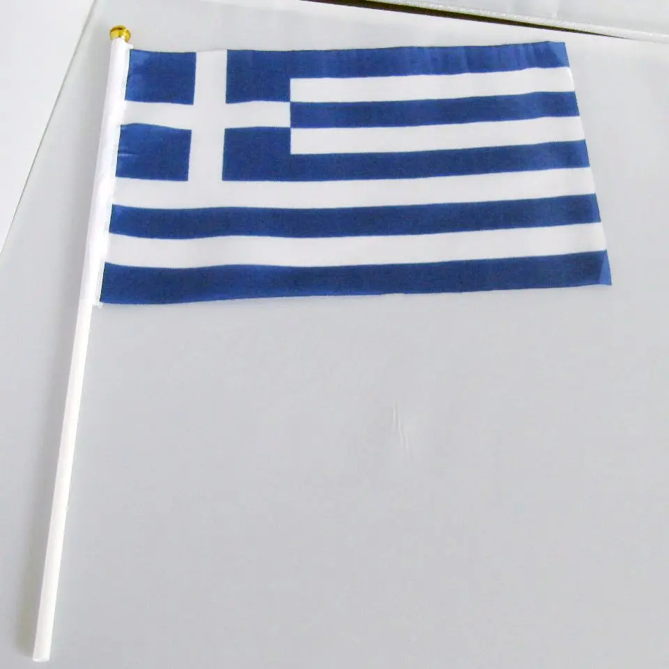 Мини греческий флаг 5 шт. Бумажные палочки для еды ужин торт зубочистки кекс