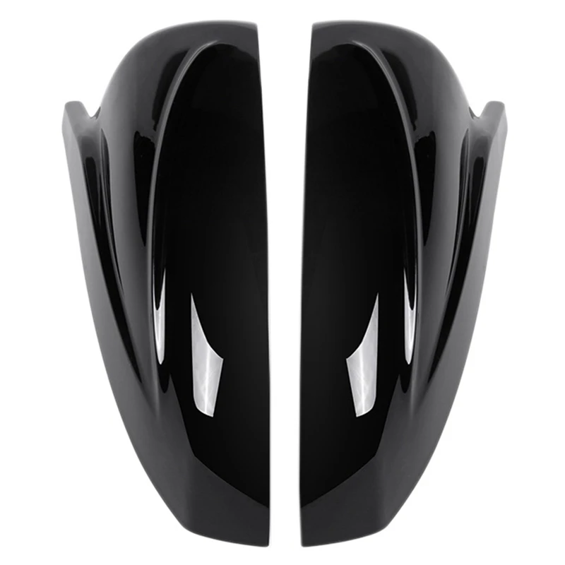 

Side Rear View Mirror Cover Replaceable with Lane Assist Hole for A3 S3 2014-2020 Glossy Black Side Wing Mirror Cap