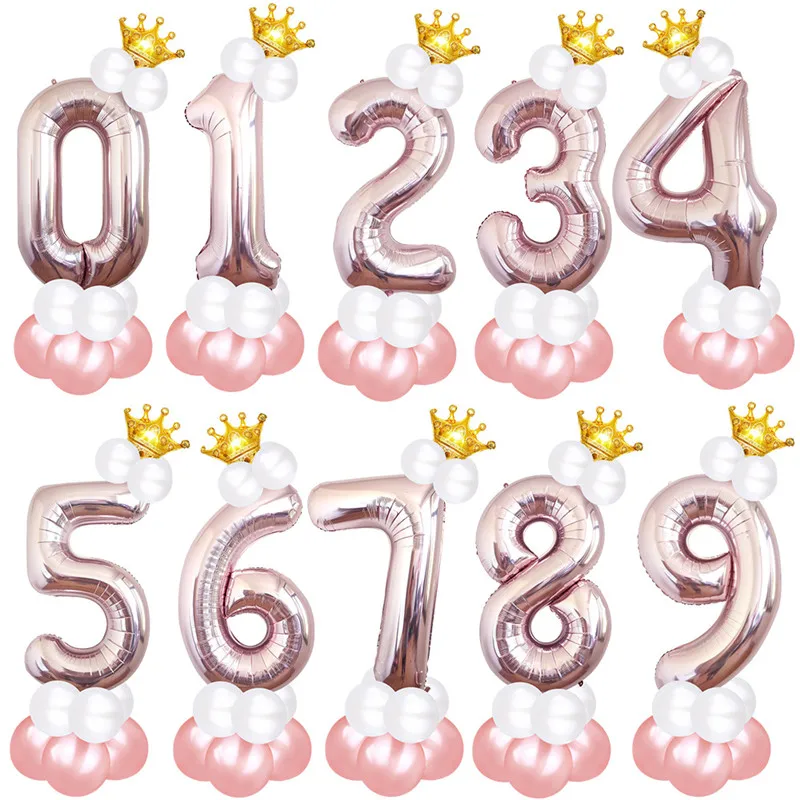 13 шт./компл. воздушные шары на день рождения|Воздушные и аксессуары| |