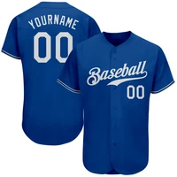 adult youth baseball jerseys custom v neck button design printed with your own name and number outdoor softball training uniform