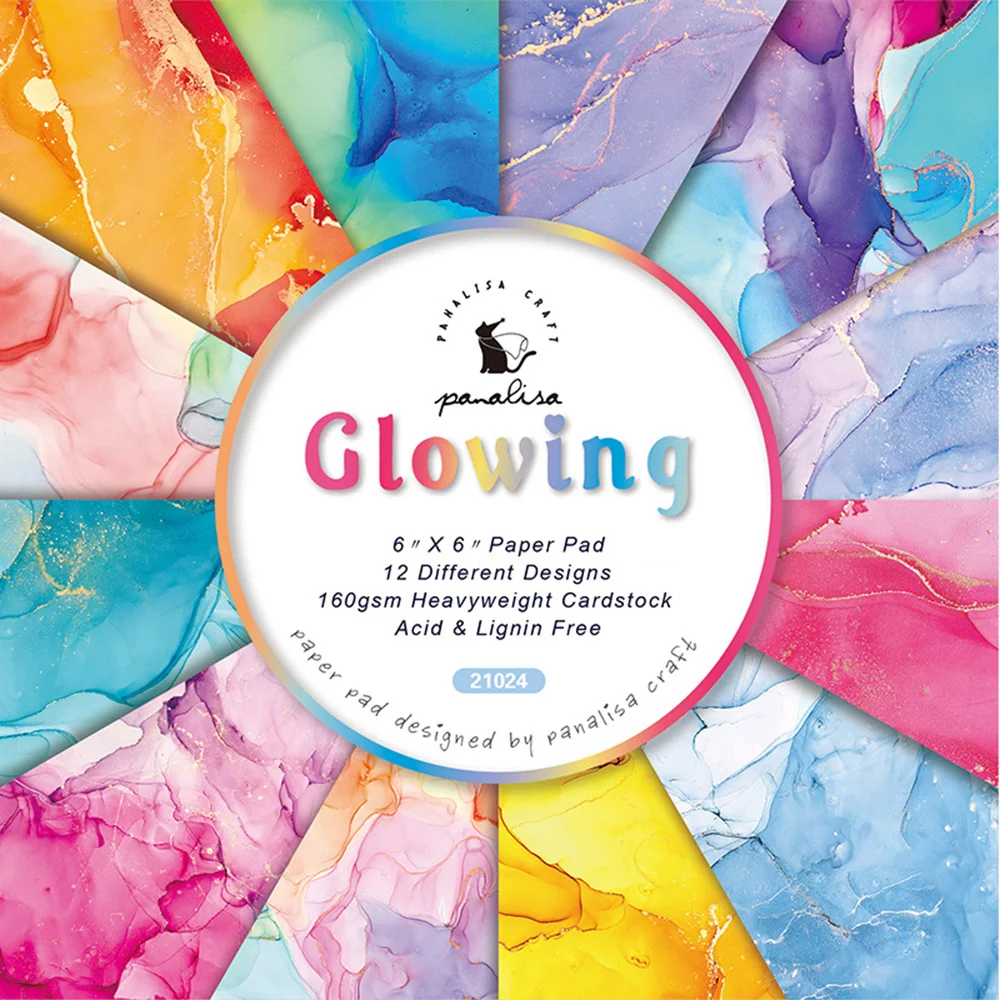 

12 листов/партия, бумажные подкладки для скрапбукинга