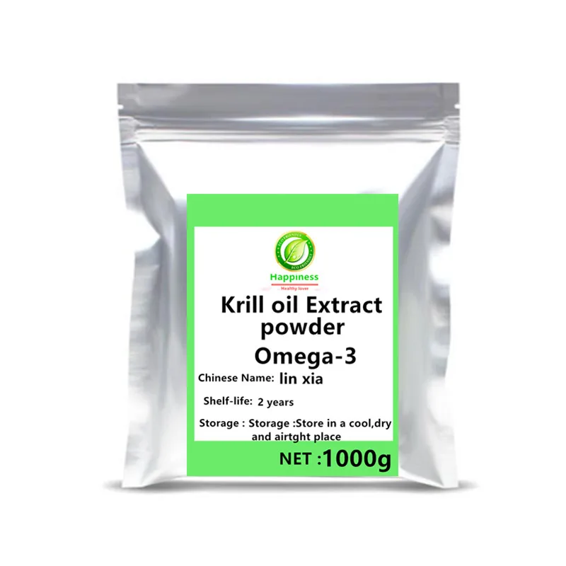 

2020 Hot sale Krill oil Omega-3 fatty acids-EPA-DHA astaxanthin soft-gel extract powder adjustable women of the skin free shipp.