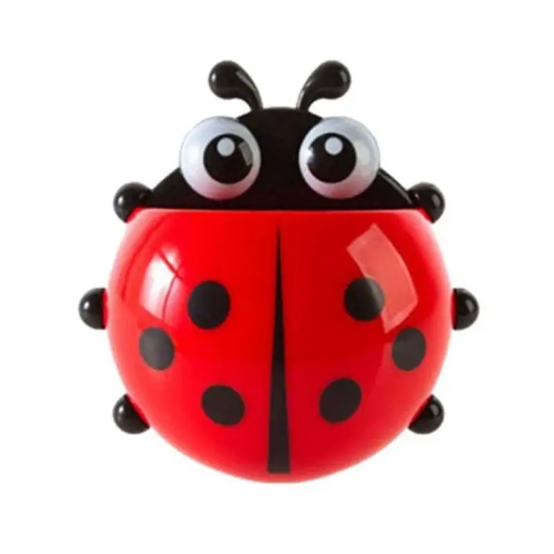

Creative Portable Animal Sucker Ladybird Designed Bathroom Toothbrush Holder