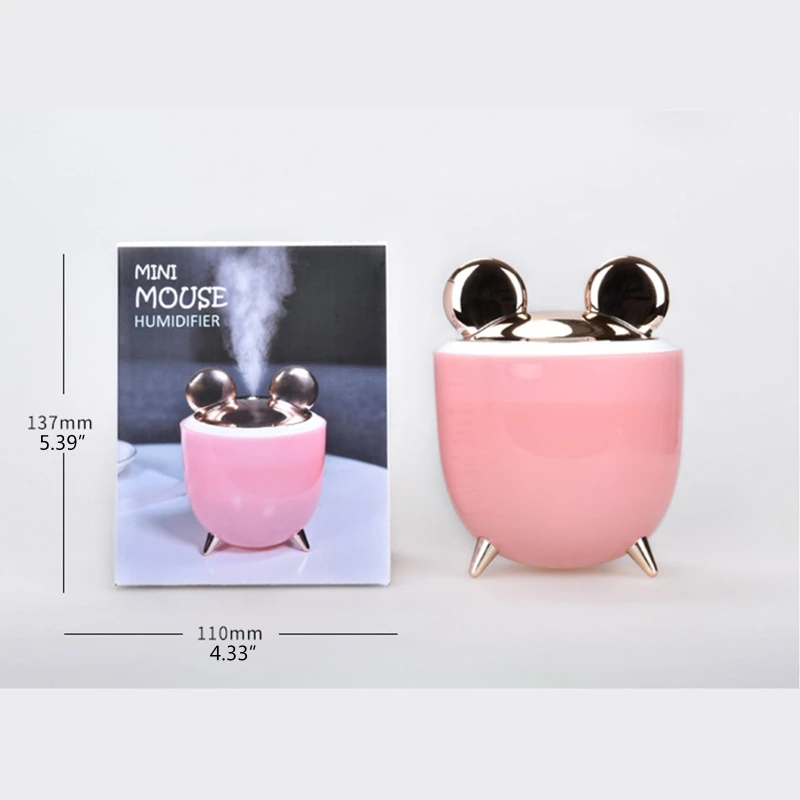 

Mini Ultrasonic Night Light Air Humidifier USB Mist Maker Beauty Replenishing