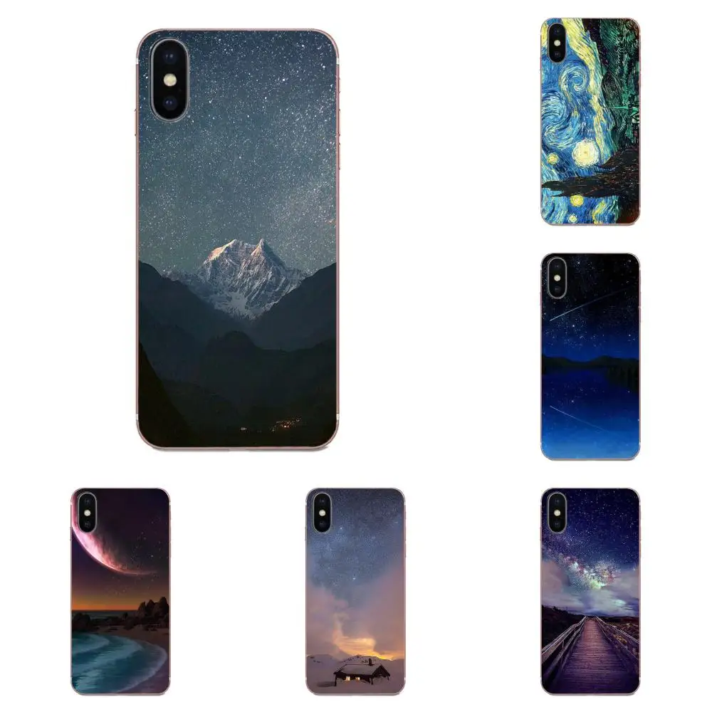 Чехол из ТПУ с рисунком звездного неба для HTC Desire 530 626 628 630 816 820 830 One A9 M7 M8 M9 M10 E9 U11 U12