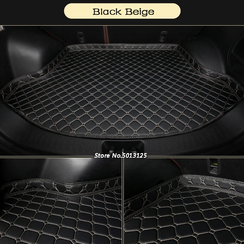 Автомобильный водонепроницаемый коврик для багажника анти-грязный поднос
