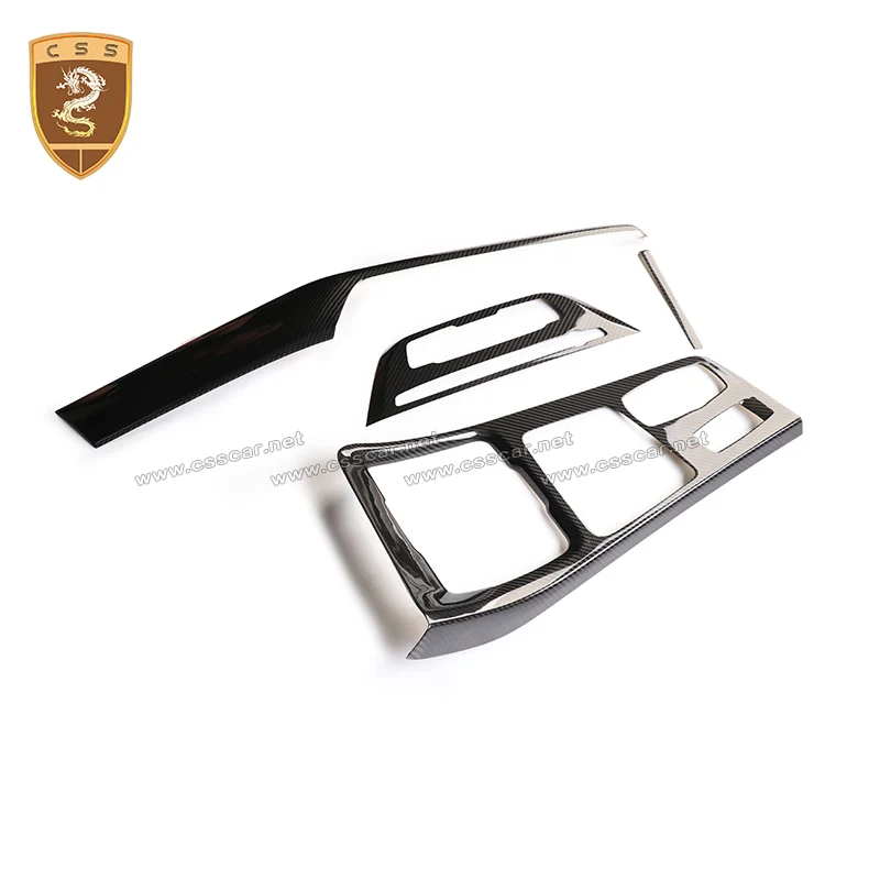 

4 Pcs Carbon Fiber Interior Trims For BMW 1 Series F20 F21 17-up add on style