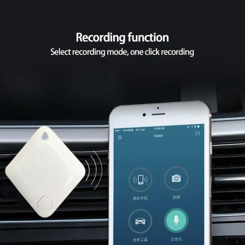 Новый мини-кошелек-трекер в форме алмаза с функцией защиты от потери устройство