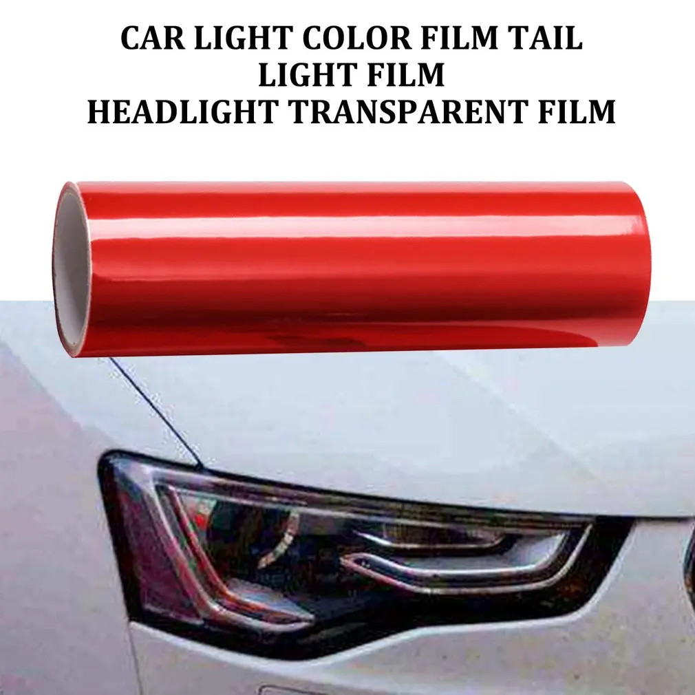 

Car Headlights Color 60*100cm Tail Light Film Headlights Transparent Film Chameleon Car Foil Mobile Phone Laptop Stickers