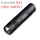 Конвой S11 Flash светильник Linterna Led Cree XHP50.2 мощный фонарик Фонарь для лагеря 18650 26650 ручной фонасветильник тактический фонарь