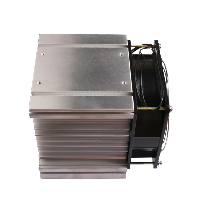 60-80A радиатор для трехфазного твердотельного реле алюминиевый Y-110 ssr с