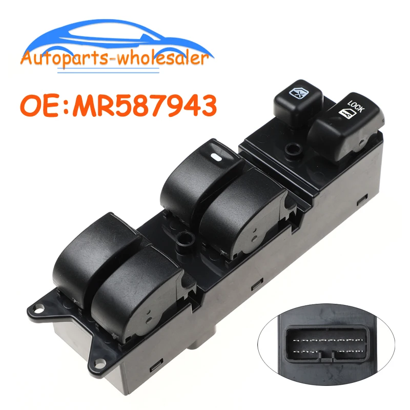 Переключатель Стеклоподъемника MR587943 WSMT010 Master для Mitsubishi Performance Lancer Montero Galant 2004-2009