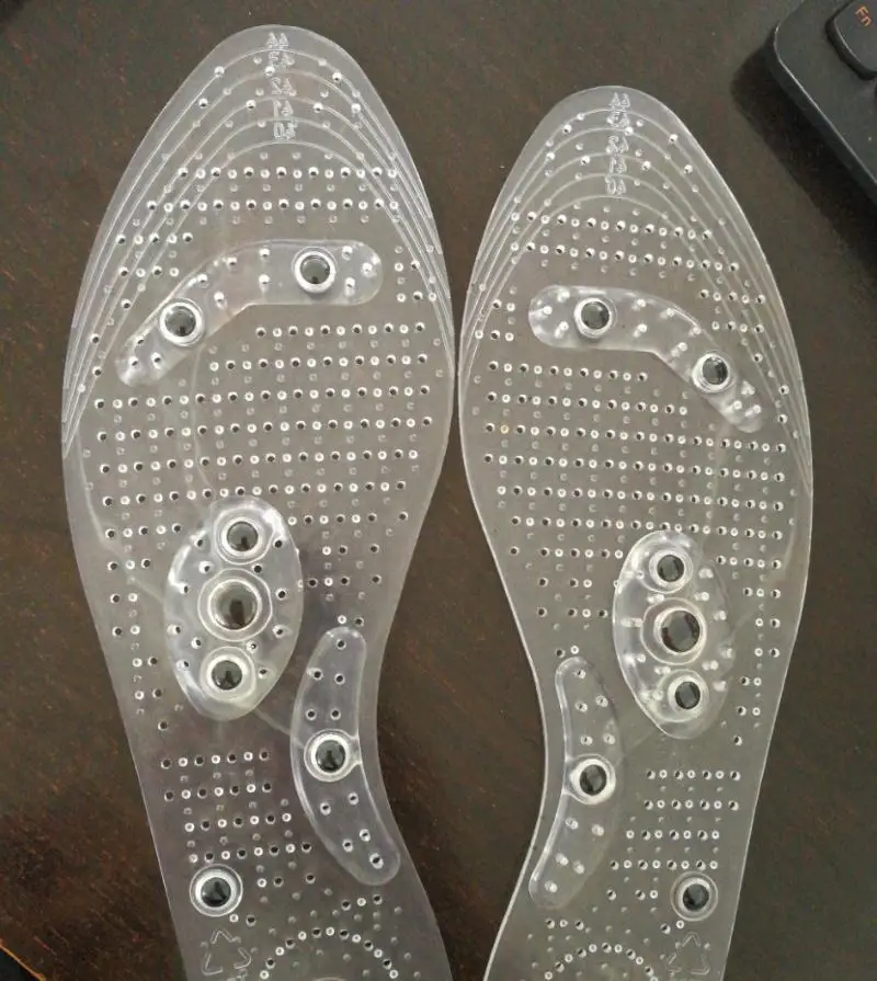 1 пара стельки для похудения Магнитная терапия стелька Массажная обувь ухода за