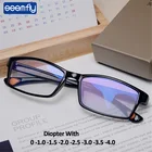 Очки seemfly ультралегкие для мужчин и женщин, оптическая оправа, прямоугольные очки при близорукости TR90 с диоптриями-1,0-1,5-2,0-2,5-3-3,5