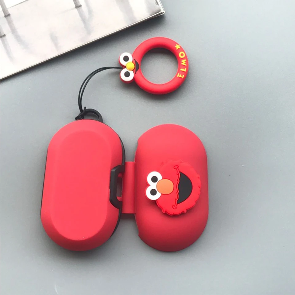 

Cartoon Silicone Cover for Samsung Galaxy Buds 2019 Case Bluetooth Headset Charging Box Cover Wireless Headphone Skin Shockproof