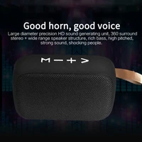 new mini speaker portable wireless loudspeaker sound system 3d stereo music outdoor speaker bluetooth compatible support fm tf