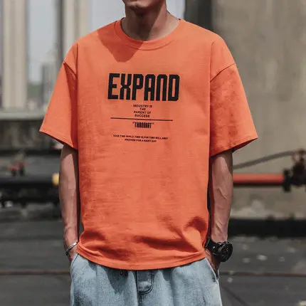 

Men's casual short-sleeved t-shirt wild clothes tide 19955