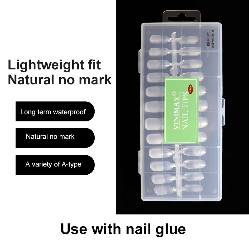 

240 шт. ультратонкие матовые листы для ногтей прозрачные удлинители для искусственных ногтей не оставляющие следов листы для наращивания но...