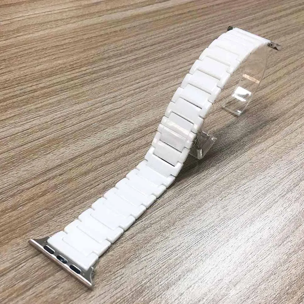Керамический ремешок для Apple Watch 8 Band Ultra 49 мм 41 45 40 44 42 сменный Браслет серии 7 6 SE 5 4 3