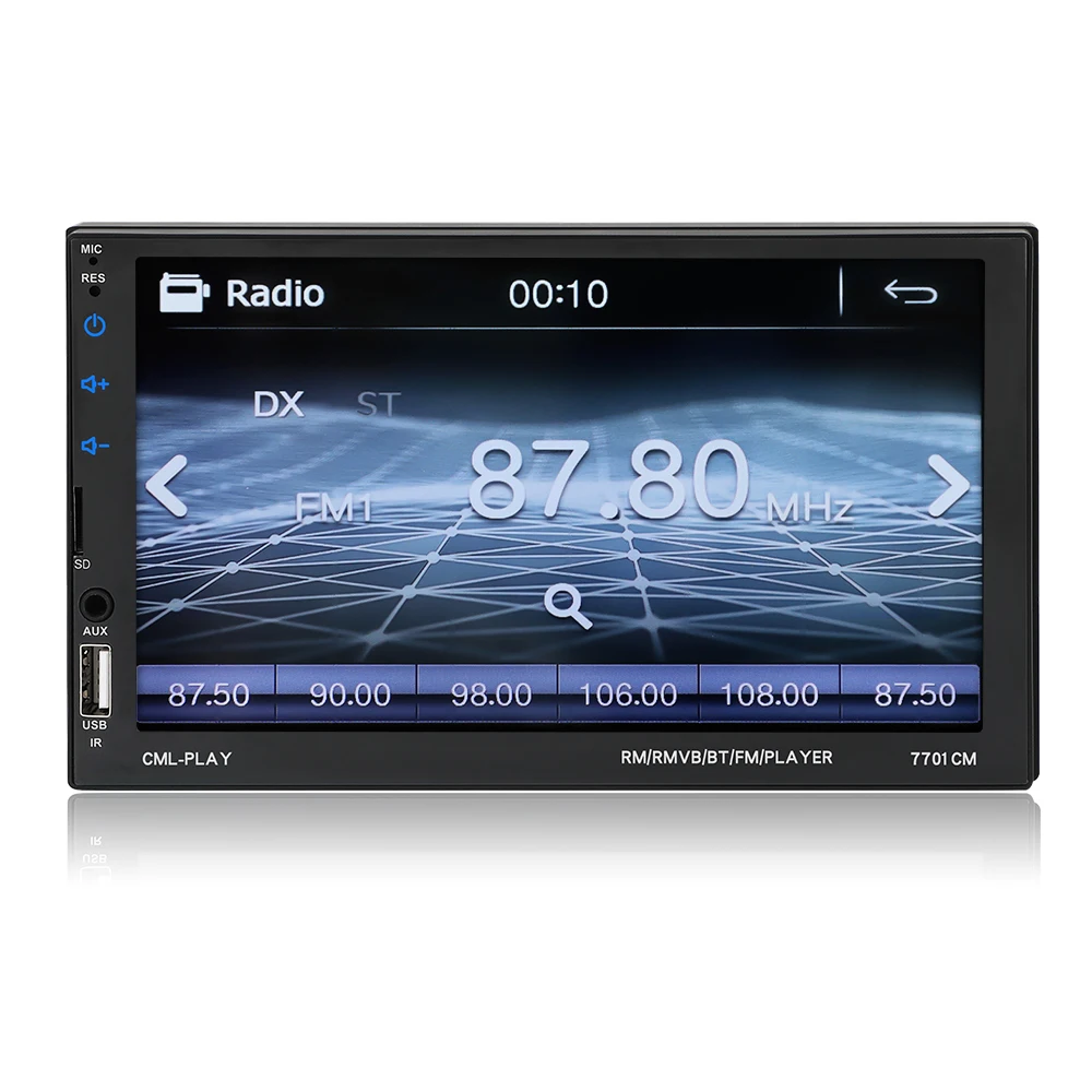 2 Din Автомобильный Радио " Bluetooth Автомобильный мультимедийный плеер 2din сенсорный Авторадио MP5 SD/FM/MP4/USB/AUX аудио стерео с камерой