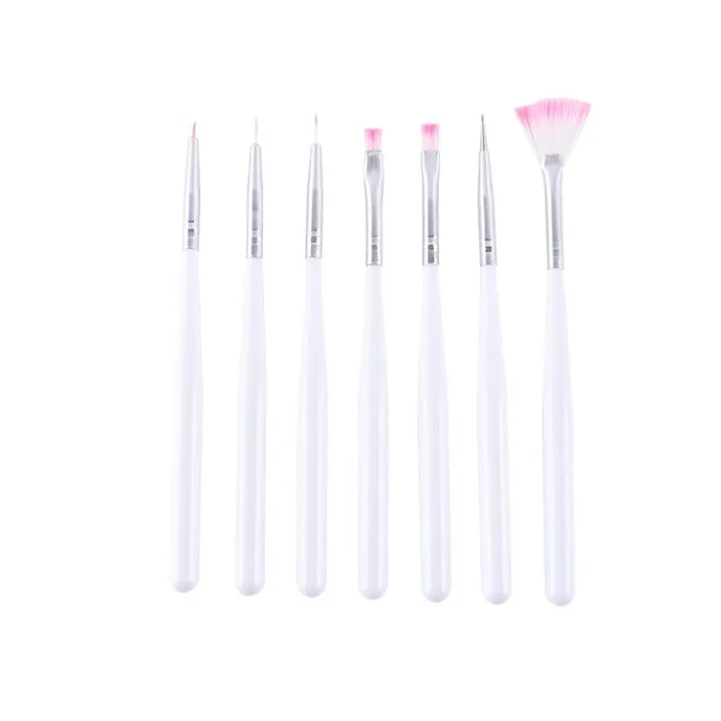 7 шт. кисточки для маникюра Гель-лак ногтей | Красота и здоровье