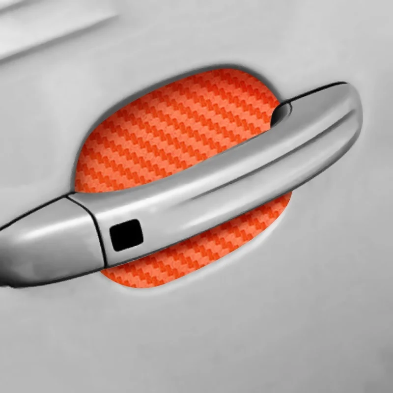 

4Pcs/Set Car Door Sticker Scratches Resistant Cover Auto Handle Protection Film Exterior Accessory