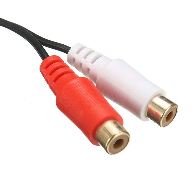 Новинка 1x12V автомобильный аудио Динамик высокого до низкого уровня линия Выход