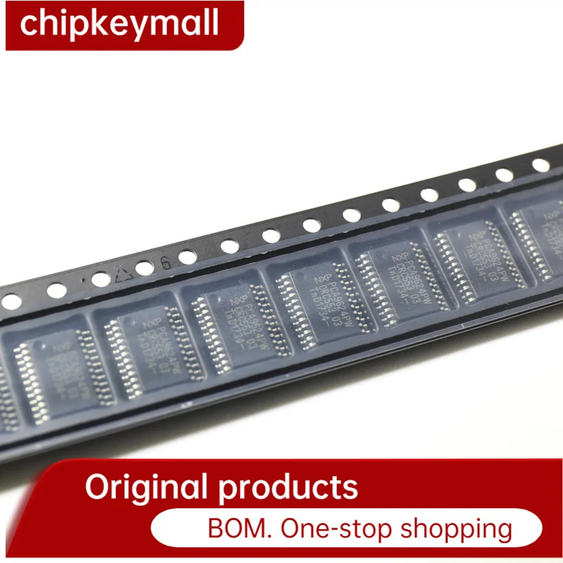 5 шт. PCA9624PW TSSOP-24 Stock новый оригинальный IC 8-битный Fm + телефон 100 мА 40 в светодиодный