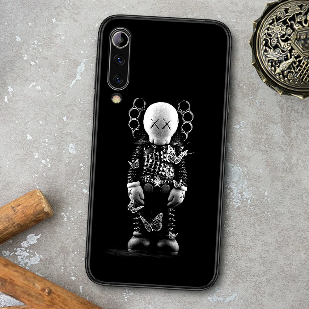 

Design Fashion luxury kawe Phone Case For Xiaomi Mi Note 10 A3 9 MAX 3 A2 8 9 Lite Pro Ultra black Back Fashion Coque Trend Cell