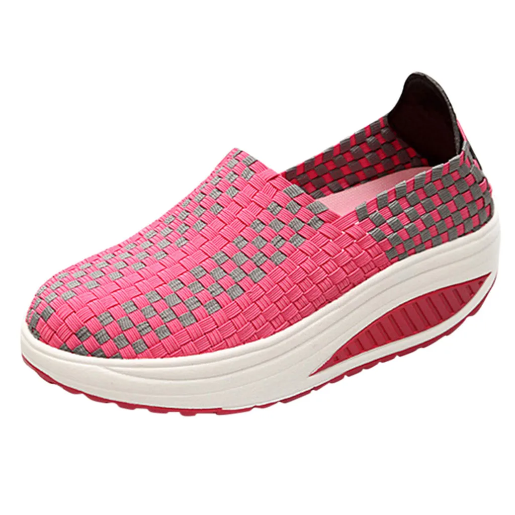 SAGACE/женские летние тапочки с открытым носком удобные нескользящие на танкетке