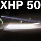Светодиодный фонарик XHP50, фонарик с магнитным хвостом, Usb-фонарик, перезаряжаемый, растягивающийся, ударопрочный, с аккумулятором 18650