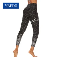 ybfdo high waist tight trouser black fashion 2021 hot yoga leather pencil pants stretch skinny fitness hip lifting slim leggings
