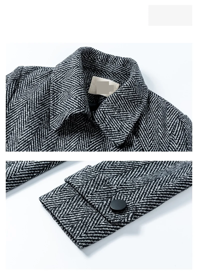 

New Autumn Winter Woolen long coat Luxury clothes Double-breasted wool coat slim women Cashmere coats Fashion Ladies coats 3XL