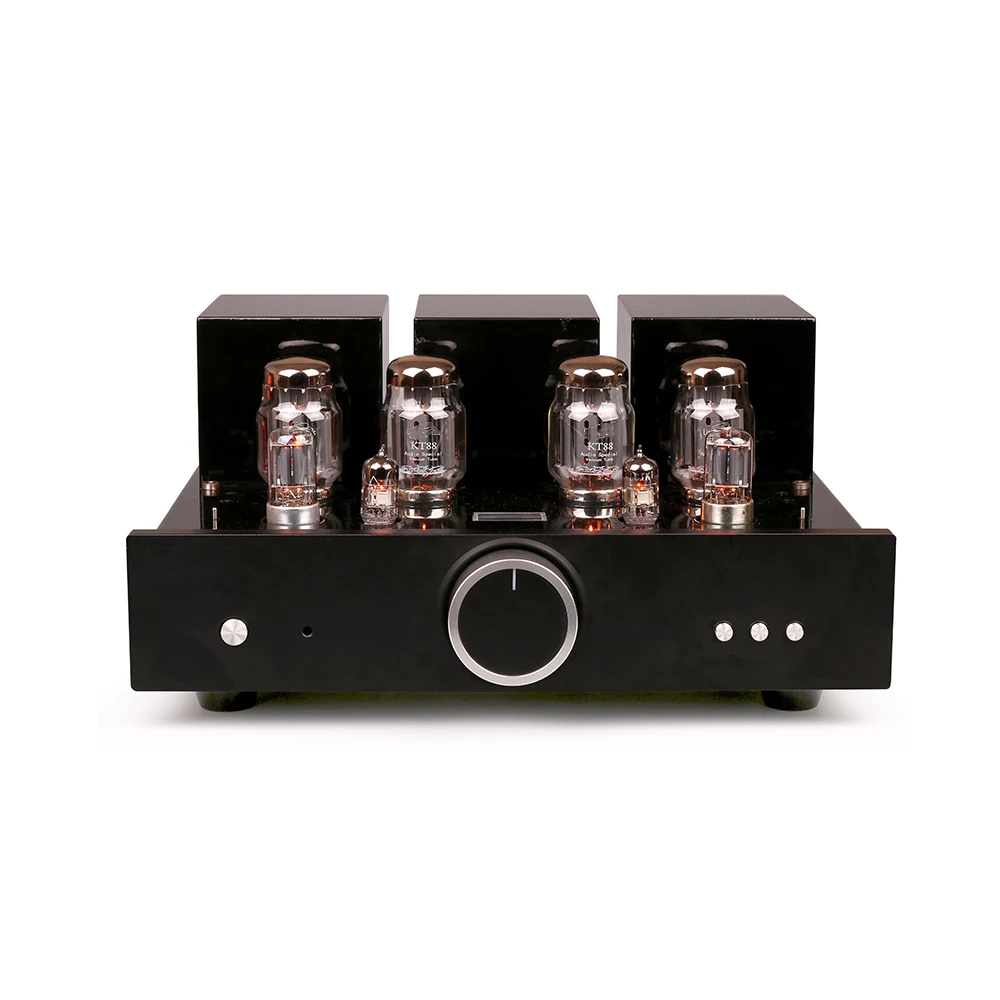 

Queenway AB1-KT88I integrated Tube Amplifier KT88*4 6H2C*2 6N7P*2 32W+32W Triode Mode 50W+50W Ultra linear Mode