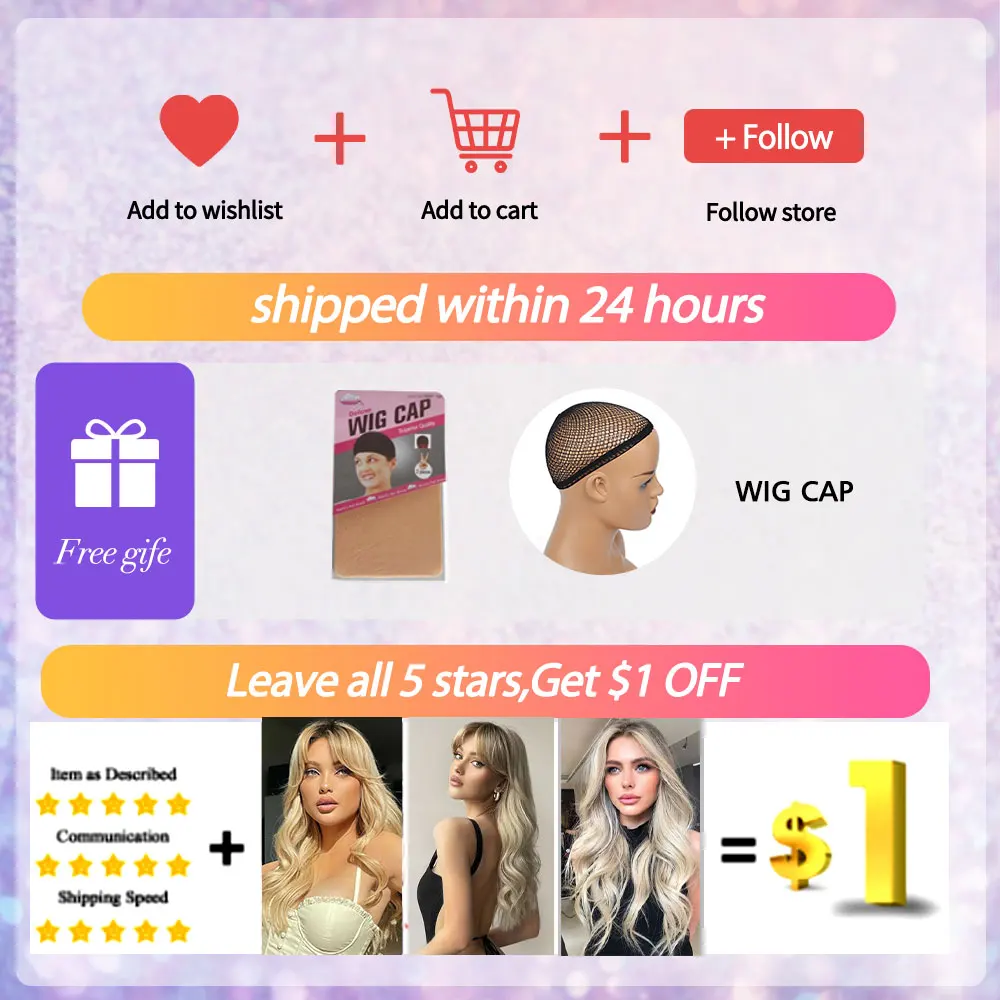 JONRENAU Curly Bob Wig Middle Long Natural Wave Hair Synthetic Wigs with Bangs for Women Pink Wig Cosplay High Temperature Fiber