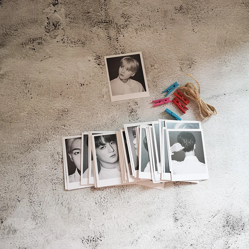 56 шт. Kpop Bangtan Boys Wings памятная карточка LOMO для коллекционеров Фотокарточка Love Yourself