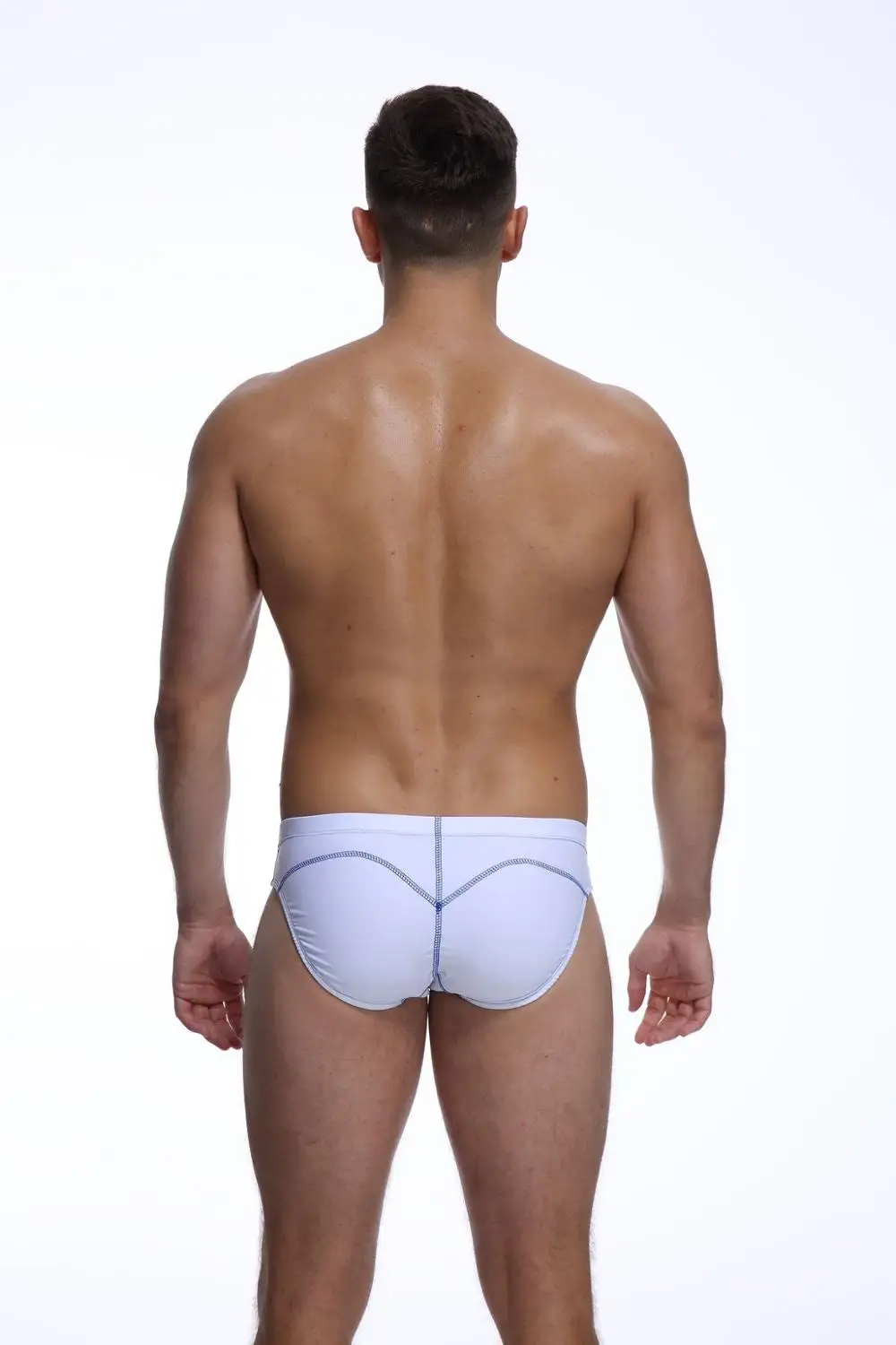 Мужское нижнее белье ультра низкая талия мужские брифы три в одном хлопковые U