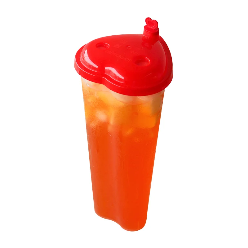 50 шт. Высокое Качество бусины в форме сердца пара сувениры питьевые пластиковые