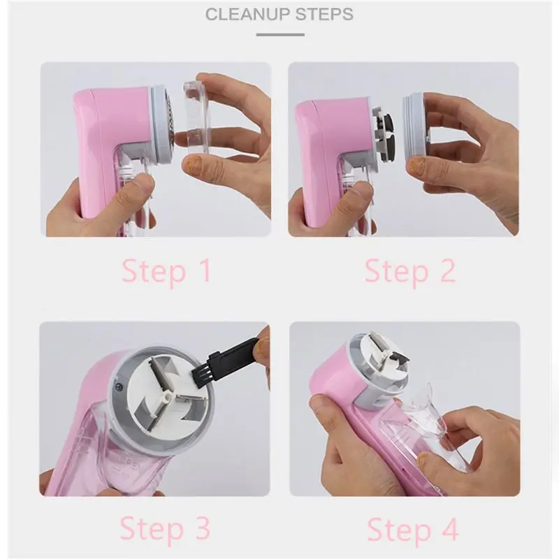 

Plugging Shaver Fabric Lint Remover Fuzz Electric Fluff Portable With Brush&blade Professional Electirc Clothes Lint Remover