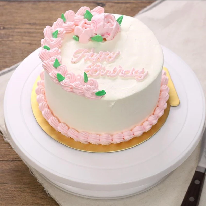 1 шт. Вращающаяся круглая проигрыватель свадебный торт ко дню рождения для Diy