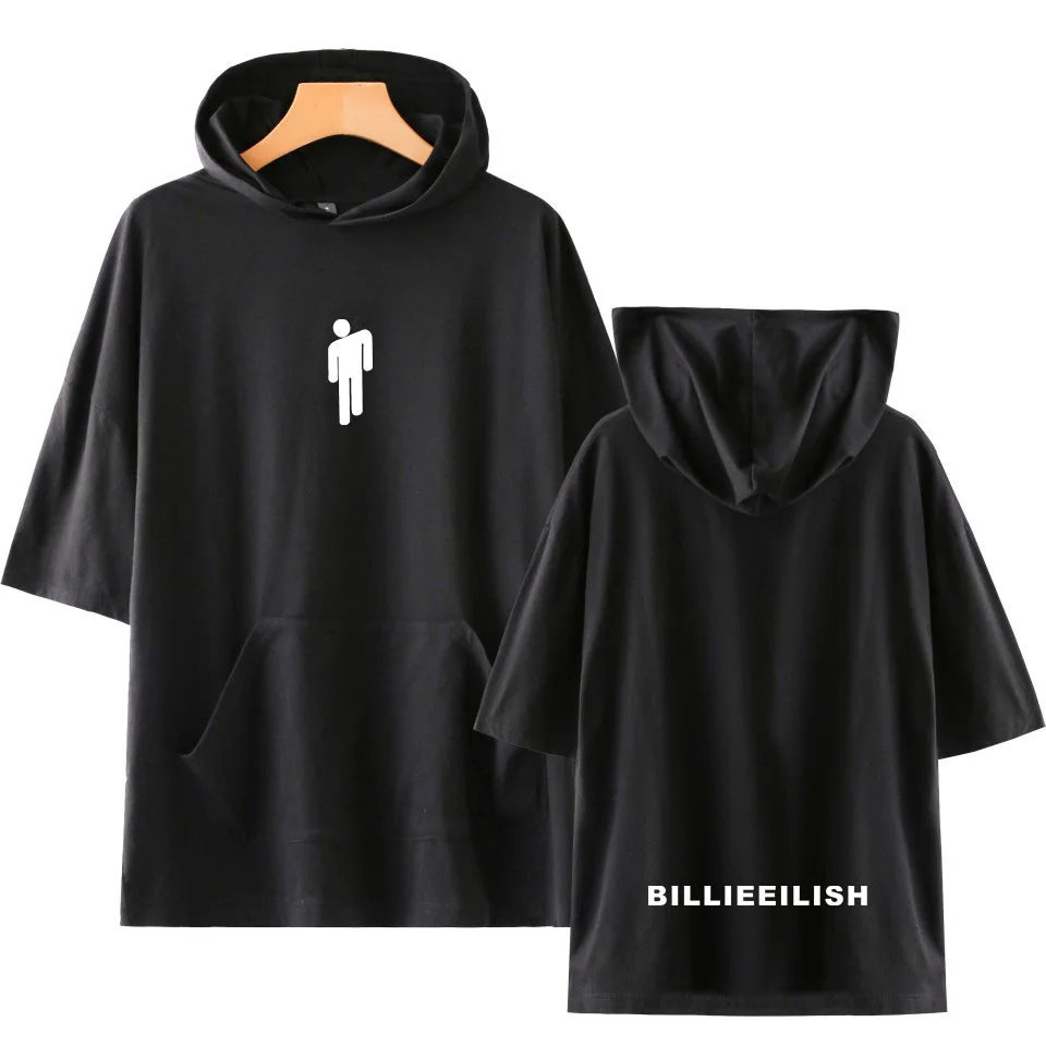 Новинка 2020 женские забавные толстовки Billie Eilish футболка женская одежда для