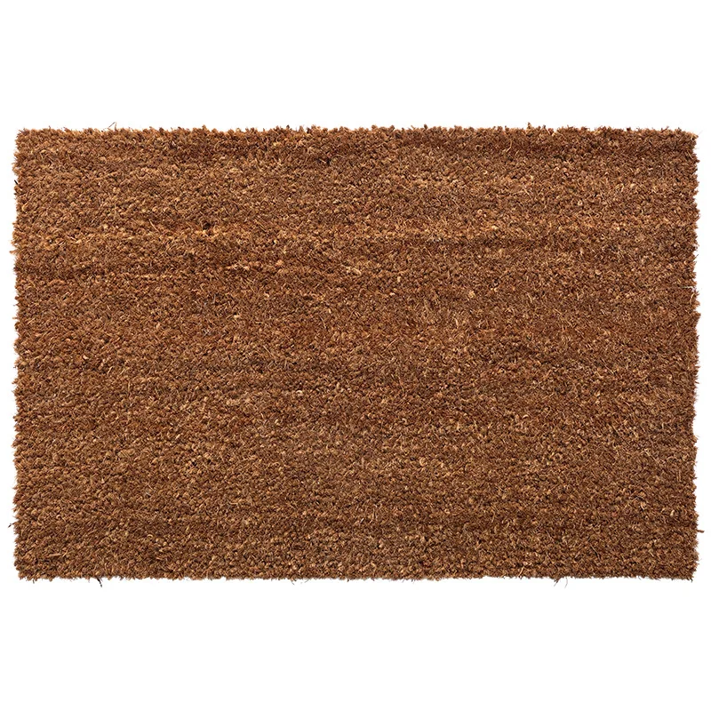 

Outdoor Front Door Mat Entrance Doormat 40x60cm Natural Yellow Coconut Fiber Thicken 15mm Anti-Slip Shoes Clean Mat Carpet Rug
