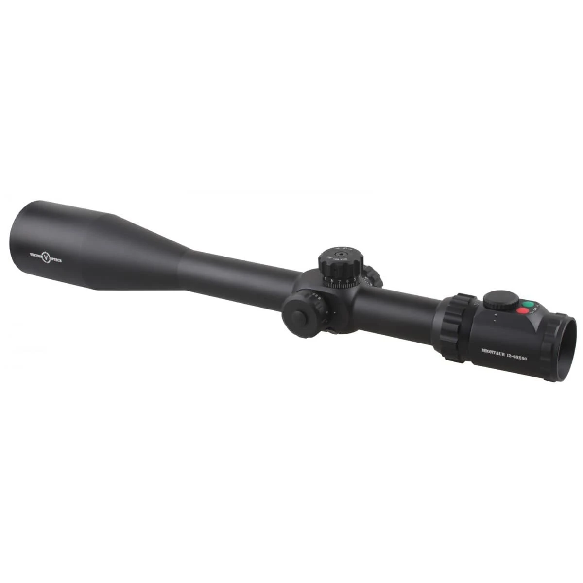 Векторная оптика Minotaur 12 60x60 Riflescope тонкая травленная сетка 1/8 MOA боковая