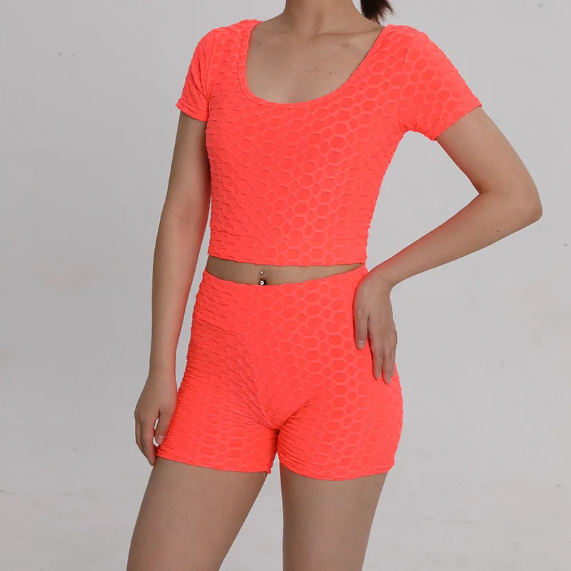 

2pcs Yoga Set Women Sports Suit Bra Sleeveless Tanks Fitness Running Gym Sportswear Breathable Summer Shorts Sexy Tracksuit 2021