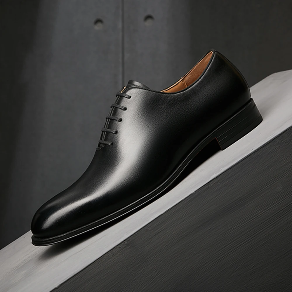 

Mens Comfortable Oxford Shoes Genuine Leather Fashion Shoes Business Dress Casual Shoes For Men snake shoes wedding shoes