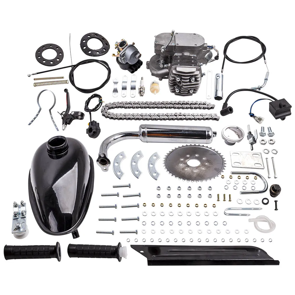 

80cc 2-Stroke Cycle Bike Engine Petrol Gas Motor Kit For Motorized Bicycle Bike