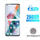 Экран протектор для Oppo Find X3 6,7 дюймов 2 шт. крышка для телефона, которая полностью закрывает переднюю часть гидрогель пленка для Oppo find x3 Pro Neo Lite защитная пленка