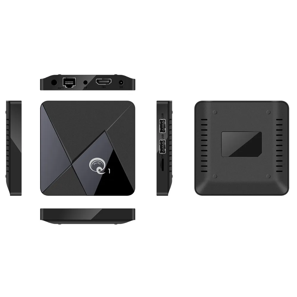Q1 MINI Smart TV BOX Andriod 9 0 Netflix Youtube 2 Гб 16 Rockchip RK3328 четырехъядерный 4 ГГц WIFI 4K Google Play Android Box |